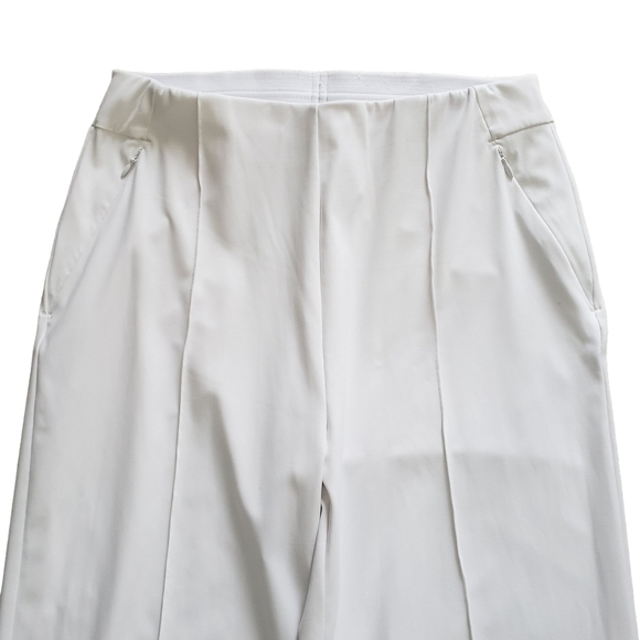 Diadora White Casual Sporty Stretchy Urban Ankle Pants - Picture 4 of 9